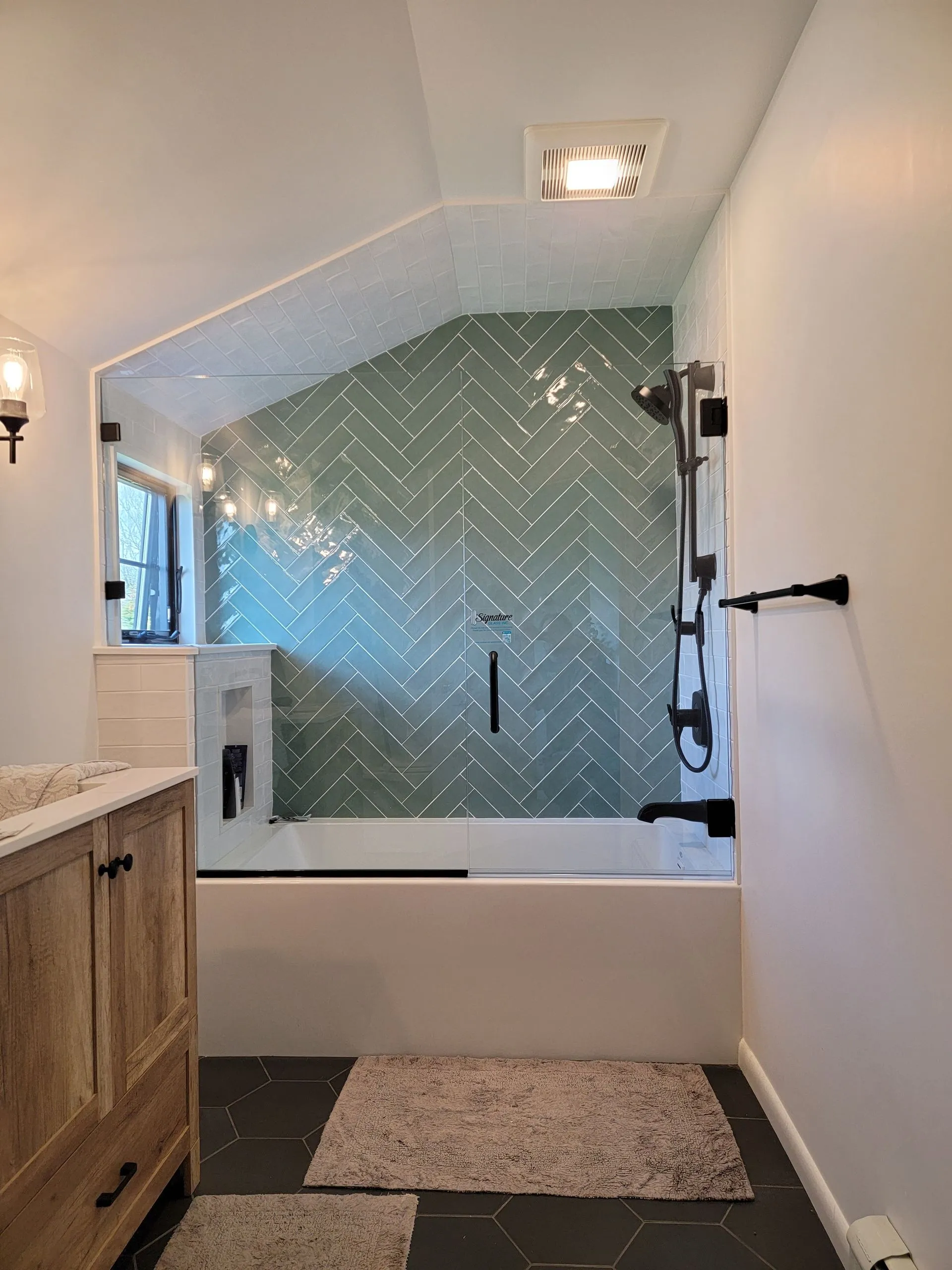 Tub Enclosures with Hinged Doors — project 2