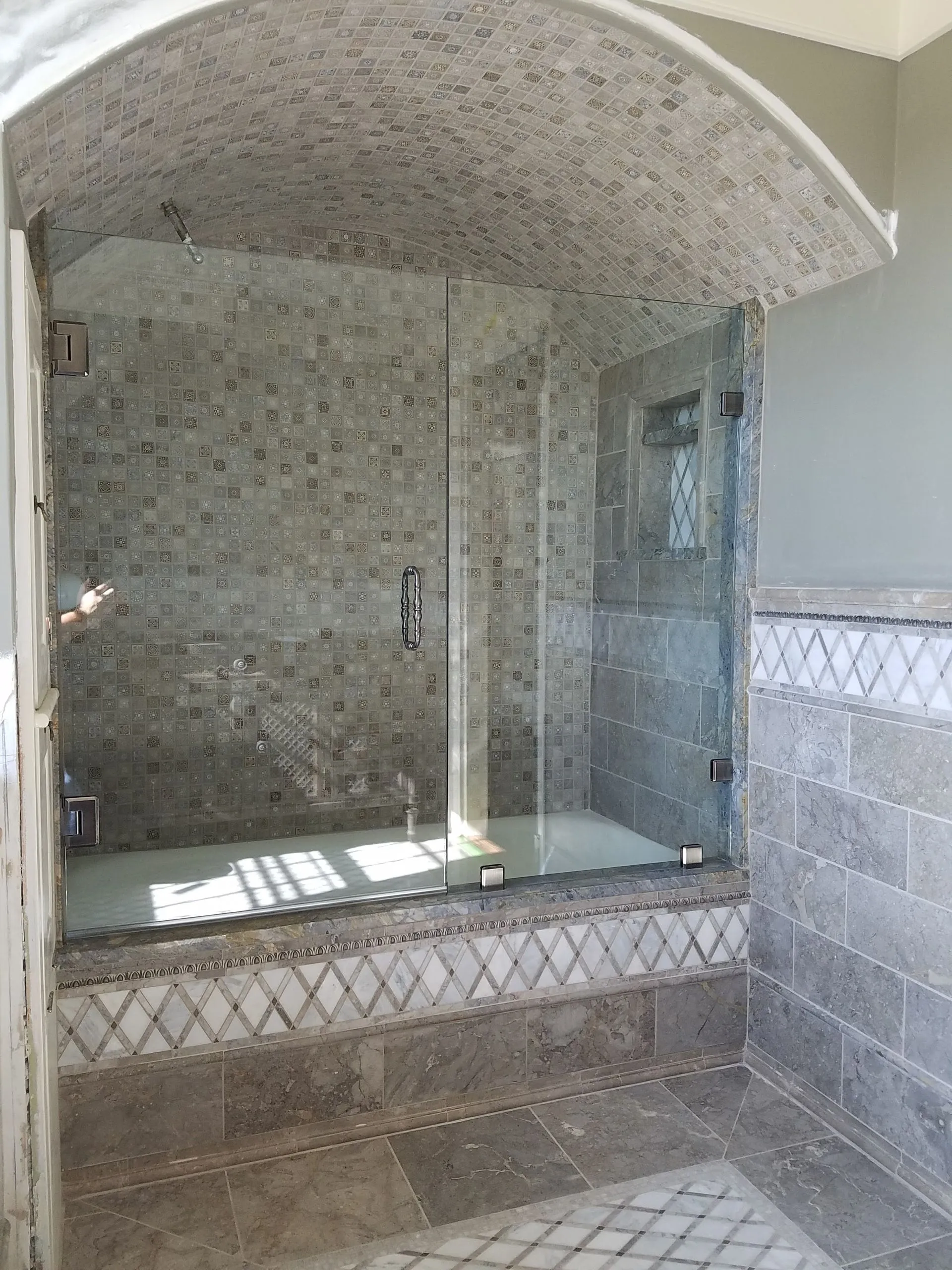 Tub Enclosures with Hinged Doors — project 6