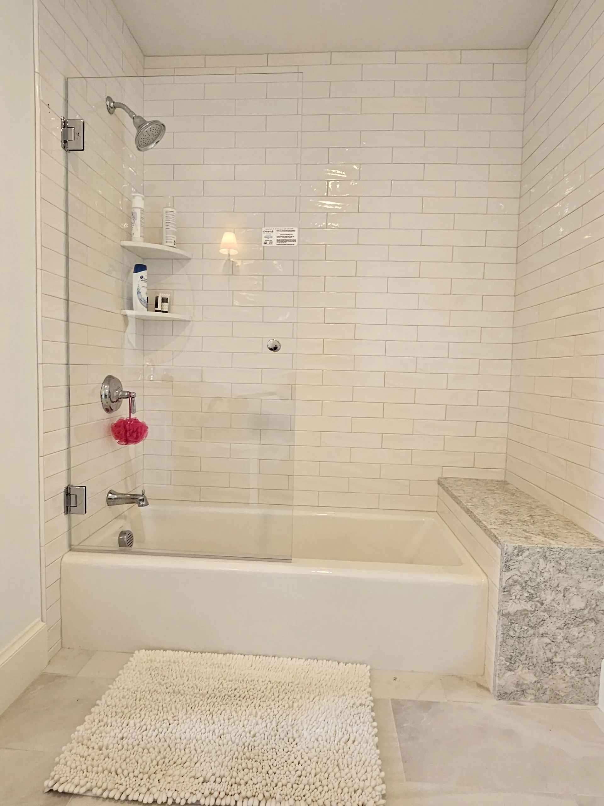 Tub Enclosures with Hinged Doors — project 22